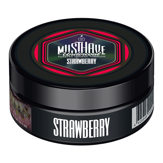 Табак Must Have - Strawberry (Клубника, 125 грамм) купить в Челябинске