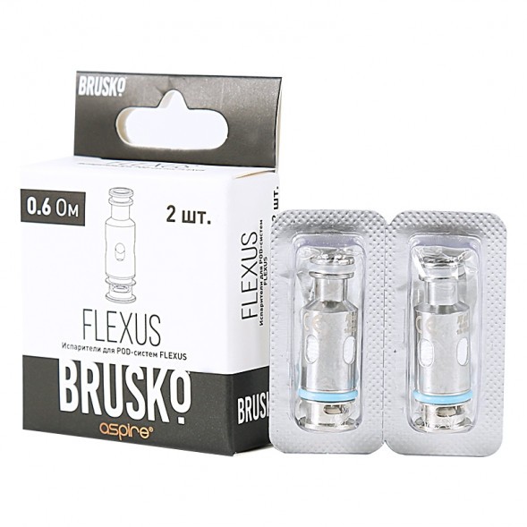 Испарители для Brusko Flexus (AF Mesh Coil, 0.6 Ом, 2 шт.) купить в Челябинске