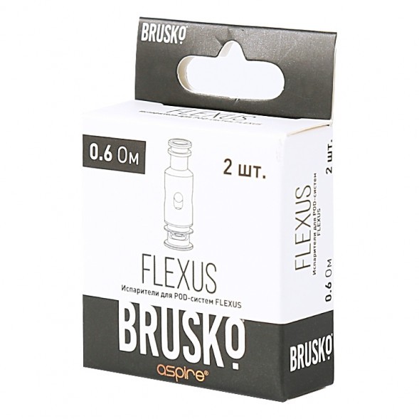Испарители для Brusko Flexus (AF Mesh Coil, 0.6 Ом, 2 шт.) купить в Челябинске