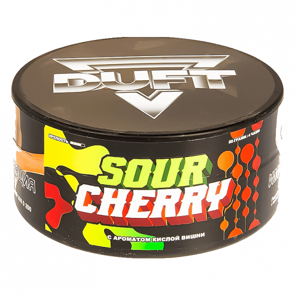 Табак Duft - Sour Cherry (Кислая Вишня, 80 грамм) купить в Челябинске
