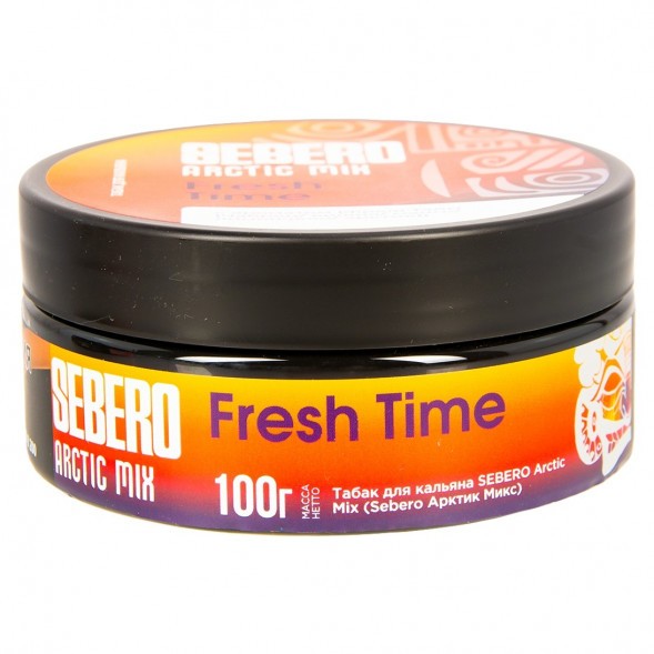 Табак Sebero Arctic Mix - Fresh Time (Фреш Тайм, 100 грамм) купить в Челябинске