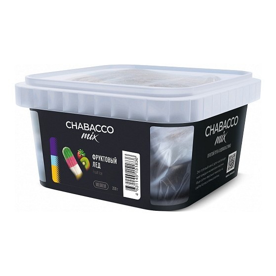 Смесь Chabacco MIX MEDIUM - Fruit Ice (Фруктовый Лёд, 200 грамм) купить в Челябинске