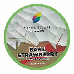 Табак Spectrum - Basil Strawberry (Клубника Базилик, 200 грамм)