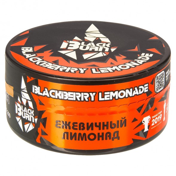 Табак BlackBurn - Blackberry Lemonade (Ежевичный Лимонад, 100 грамм) купить в Челябинске
