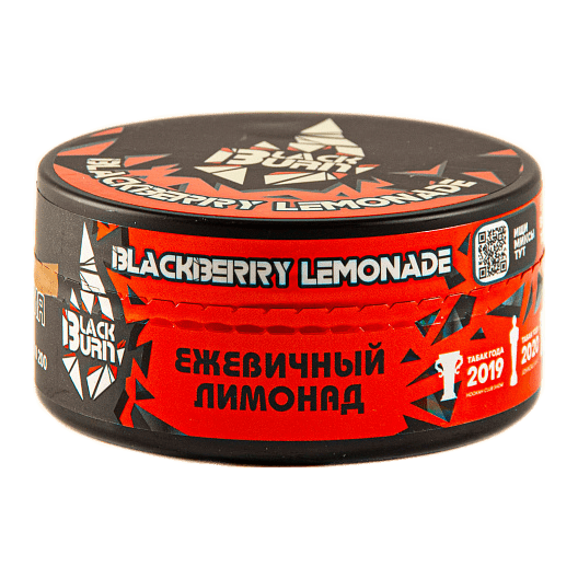 Табак BlackBurn - Blackberry Lemonade (Ежевичный Лимонад, 100 грамм) купить в Челябинске