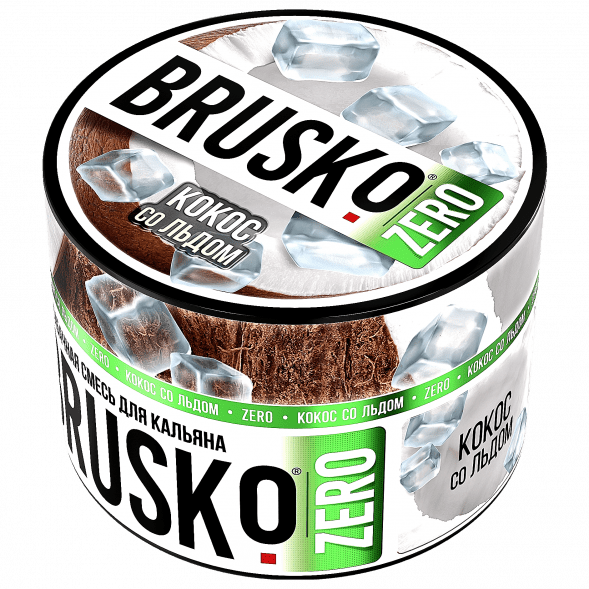 Смесь Brusko Zero - Кокос со Льдом (50 грамм) купить в Челябинске