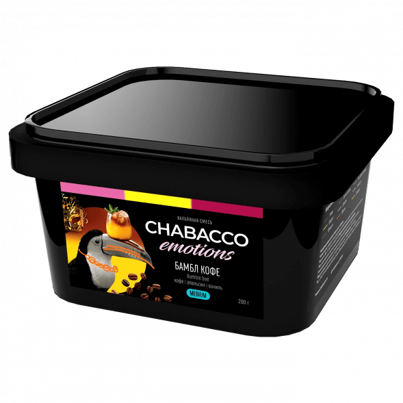 Смесь Chabacco Emotions MEDIUM - Bumble Bee (Бамбл Кофе, 200 грамм) купить в Челябинске