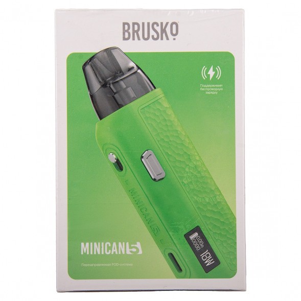 Электронная сигарета Brusko - Minican 5 (Зелёный) купить в Челябинске