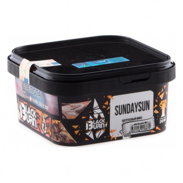 Табак BlackBurn - Sundaysun (Цитрусовый Микс, 200 грамм) купить в Челябинске