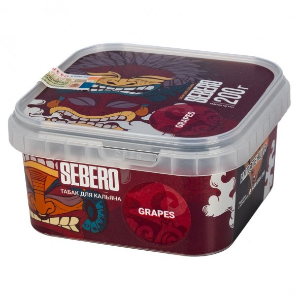 Табак Sebero - Grapes (Виноград, 200 грамм) купить в Челябинске