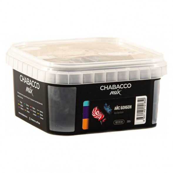 Смесь Chabacco MIX MEDIUM - Ice Bonbon (Айс Бонбон, 200 грамм) купить в Челябинске