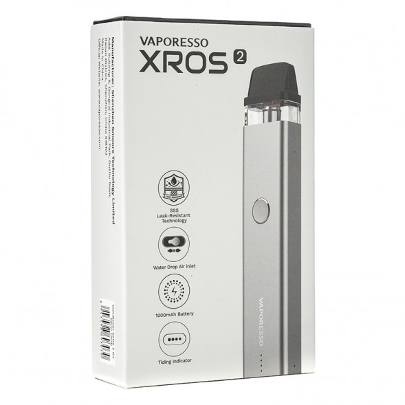 Электронная сигарета Vaporesso XROS 2 - Silver купить в Челябинске