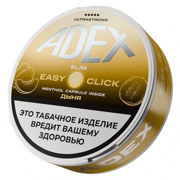 Табак жевательный ADEX ULTRA STRONG SLIM Easy Click - Melon Menthol (Дыня Ментол) купить в Челябинске