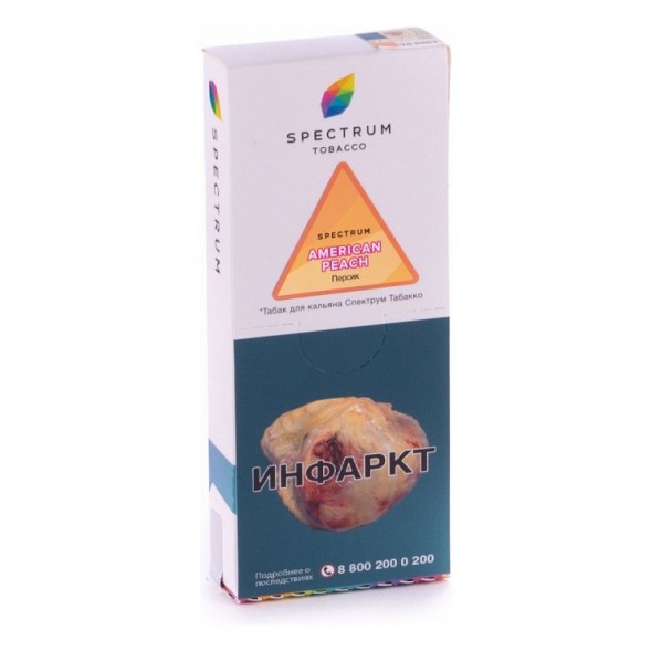 Табак Spectrum - American Peach (Персик, 100 грамм) купить в Челябинске