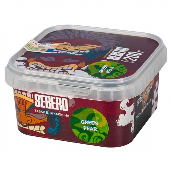 Табак Sebero - Green Pear (Зелёная Груша, 200 грамм) купить в Челябинске