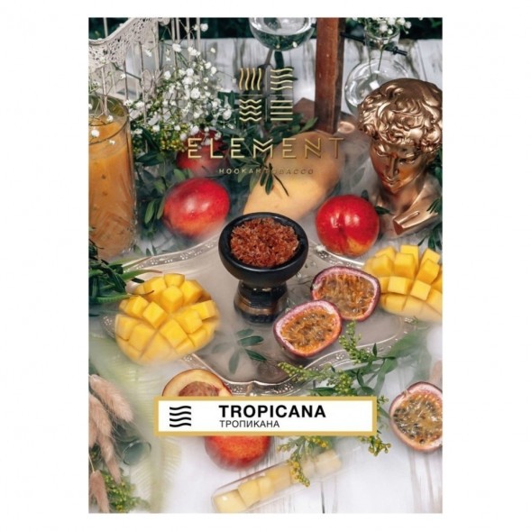 Табак Element Вода - Tropicana (Тропикана, 200 грамм) купить в Челябинске