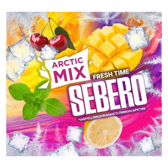 Табак Sebero Arctic Mix - Fresh Time (Фреш Тайм, 25 грамм) купить в Челябинске