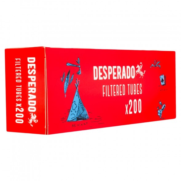 Гильзы сигаретные Desperado - 84x15 мм (200 штук) купить в Челябинске