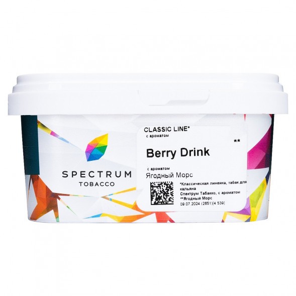 Табак Spectrum - Berry Drink (Ягодный Морс, 200 грамм) купить в Челябинске
