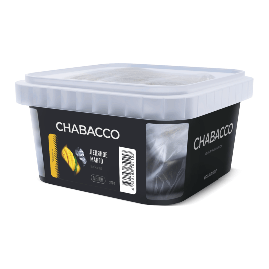 Смесь Chabacco MEDIUM - Ice Mango (Айс Манго, 200 грамм) купить в Челябинске
