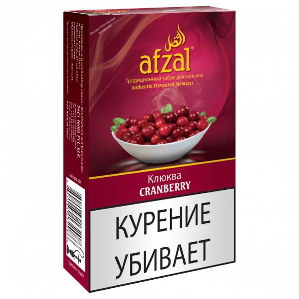 Табак Afzal - Cranberry (Клюква, 40 грамм) купить в Челябинске