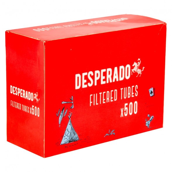 Гильзы сигаретные Desperado - 84x15 мм (500 штук) купить в Челябинске
