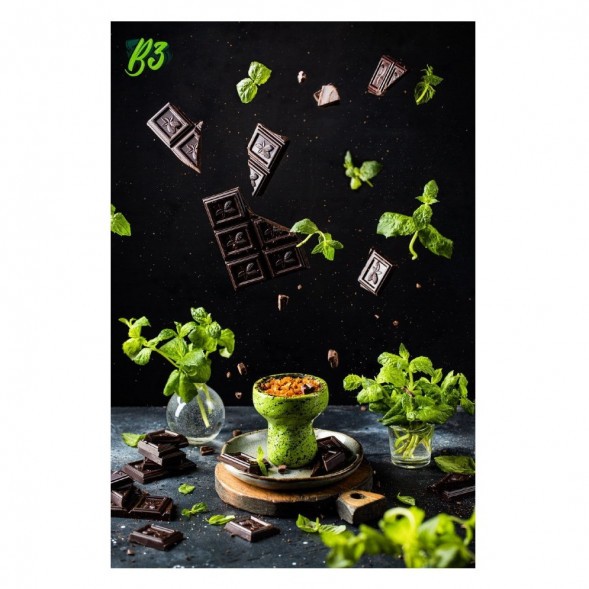 Табак B3 - Mint Chocolate Chill (Ледяной Шоколад, 250 грамм) купить в Челябинске