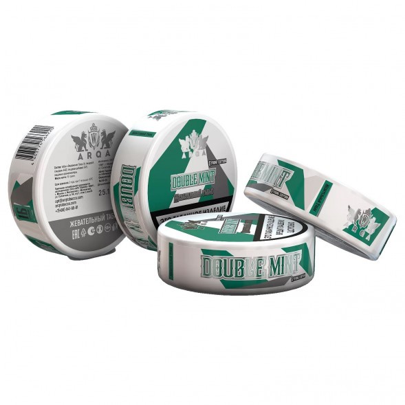 Табак жевательный ARQ Tobacco - Double Mint (10 грамм) купить в Челябинске
