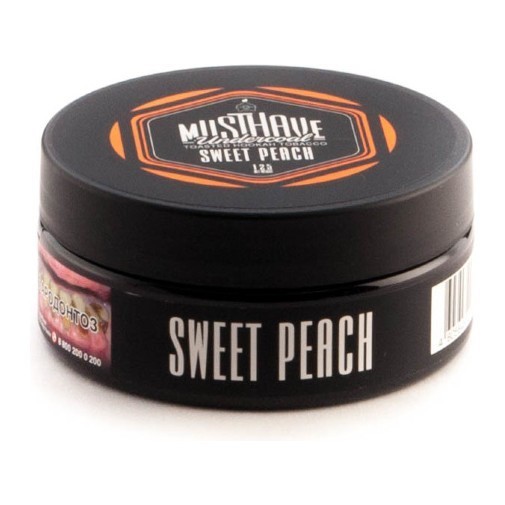Табак Must Have - Sweet Peach (Сладкий Персик, 125 грамм) купить в Челябинске