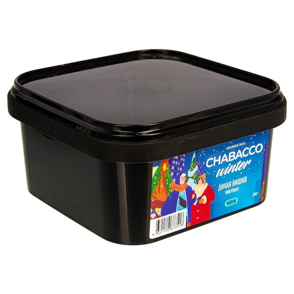Смесь Chabacco MEDIUM - Wild Cherry (Дикая Вишня, 200 грамм) купить в Челябинске