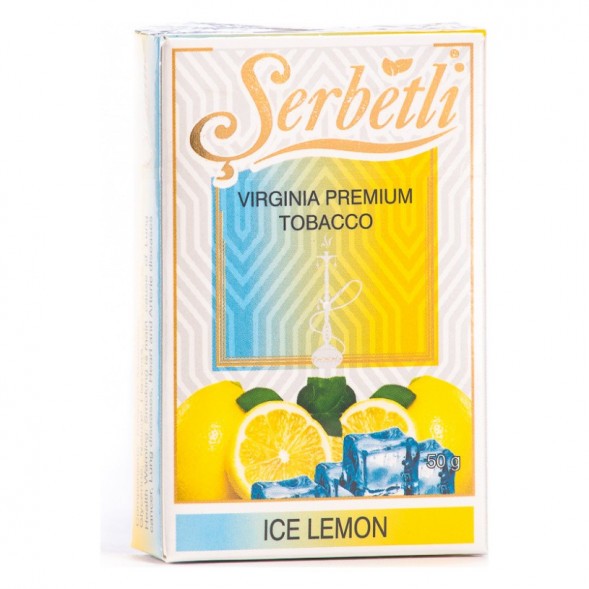 Табак Serbetli - Ice Lemon (Лимон со Льдом, 50 грамм, Акциз) купить в Челябинске