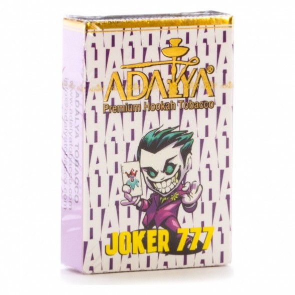 Табак Adalya - Joker 777 (Джокер, 50 грамм, Акциз) купить в Челябинске