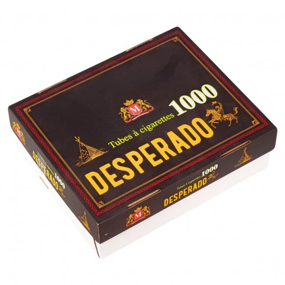 Гильзы сигаретные Desperado - 84x15 мм (карт. коробка, 1000 штук) купить в Челябинске