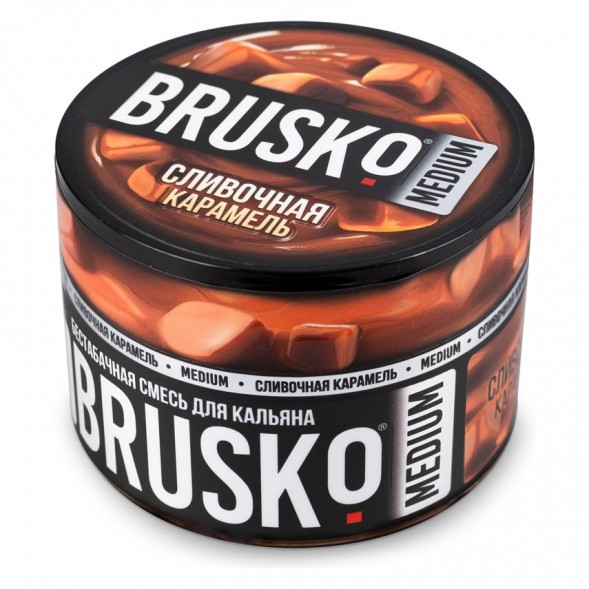 Смесь Brusko Medium - Сливочная Карамель (50 грамм) купить в Челябинске