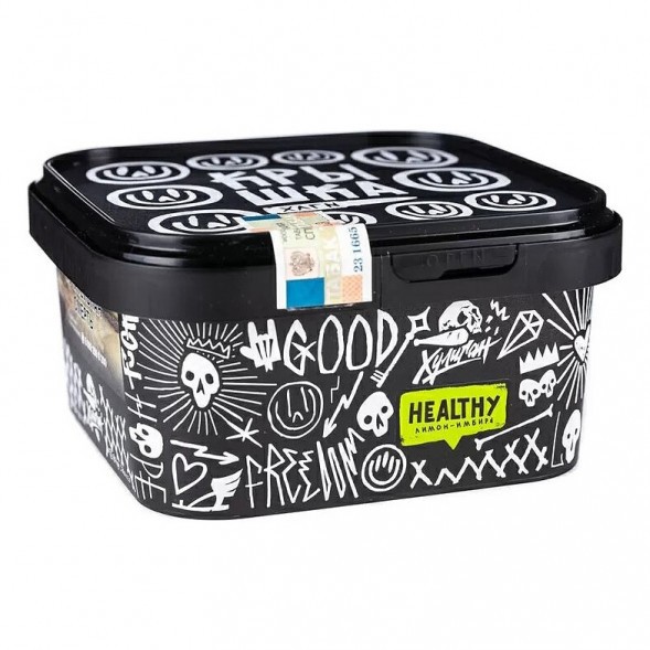 Табак Хулиган - Healthy (Имбирь и Лимон, 200 грамм) купить в Челябинске