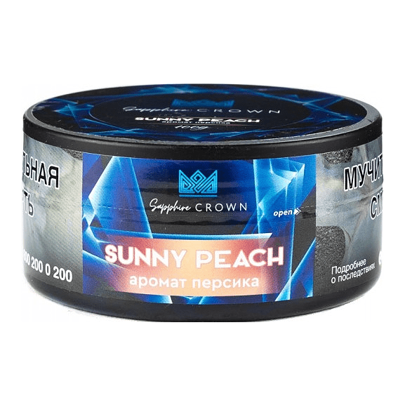 Табак Sapphire Crown - Sunny Peach (Персик, 100 грамм) купить в Челябинске