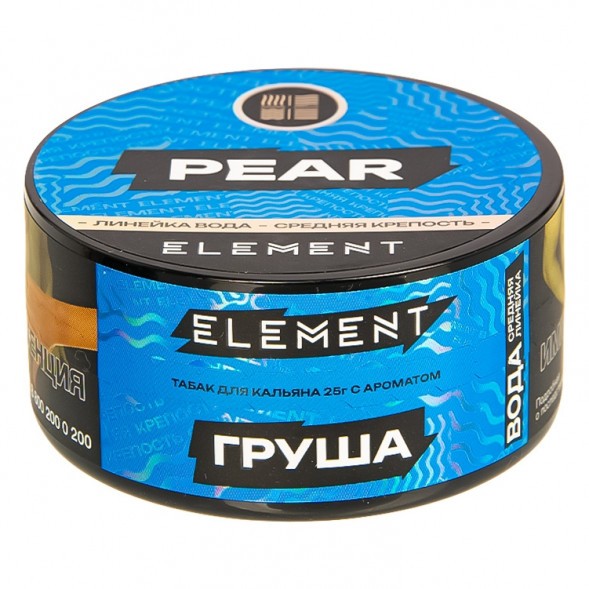 Табак Element Вода - Pear NEW (Груша, 25 грамм) купить в Челябинске