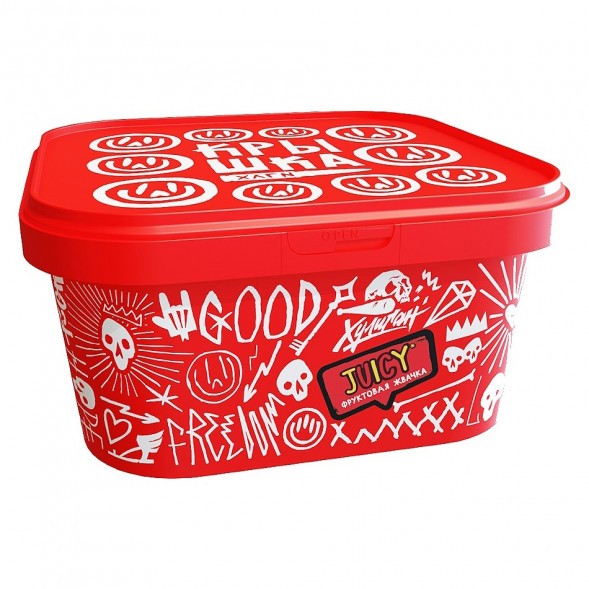 Табак Хулиган - Juicy (Фруктовая Жвачка, 200 грамм) купить в Челябинске