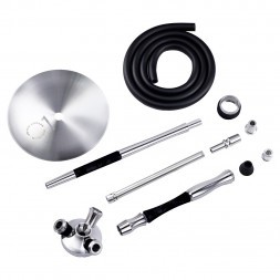 Кальян UNION - Fibonacci Exotic Wood Граб (Чёрный, Без Колбы)