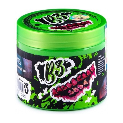 Табак B3 - Raspberry Soda (Малиновая Газировка, 250 грамм) купить в Челябинске