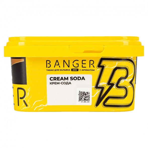 Табак Banger - Cream Soda (Крем-Сода, 200 грамм) купить в Челябинске
