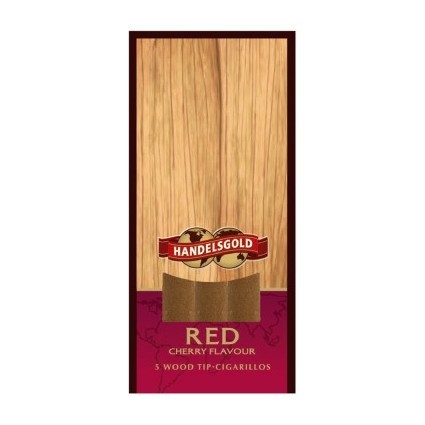 Сигариллы Handelsgold Wood Tip-Cigarillos - Cherry Red (5 штук) купить в Челябинске