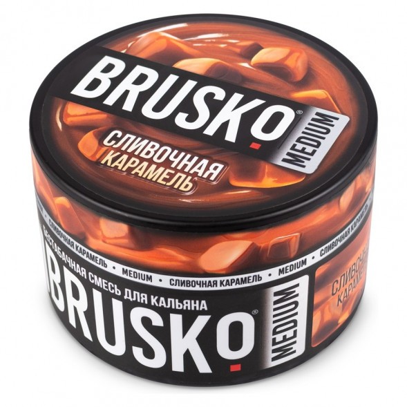 Смесь Brusko Medium - Сливочная Карамель (250 грамм) купить в Челябинске