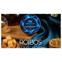 Табак Sapphire Crown - Roibos Creme Caramel (Чай Ройбуш с Карамелью и Персиком, 100 грамм)