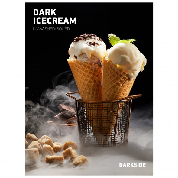 Табак DarkSide Core - DARK ICECREAM (Шоколадное Мороженое, 100 грамм) купить в Челябинске