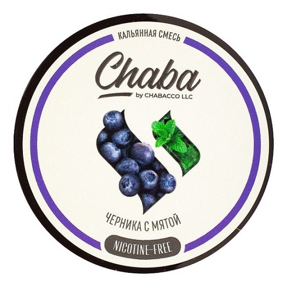 Смесь Chaba Basic - Blueberry Mint (Черника с Мятой, 50 грамм) купить в Челябинске