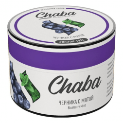 Смесь Chaba Basic - Blueberry Mint (Черника с Мятой, 50 грамм)
