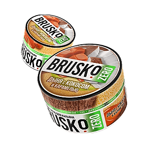 Смесь Brusko Zero - Дыня с Кокосом и Карамелью (250 грамм) купить в Челябинске
