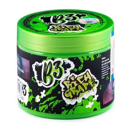 Табак B3 - Rich Grape (Богатый Виноград, 250 грамм) купить в Челябинске