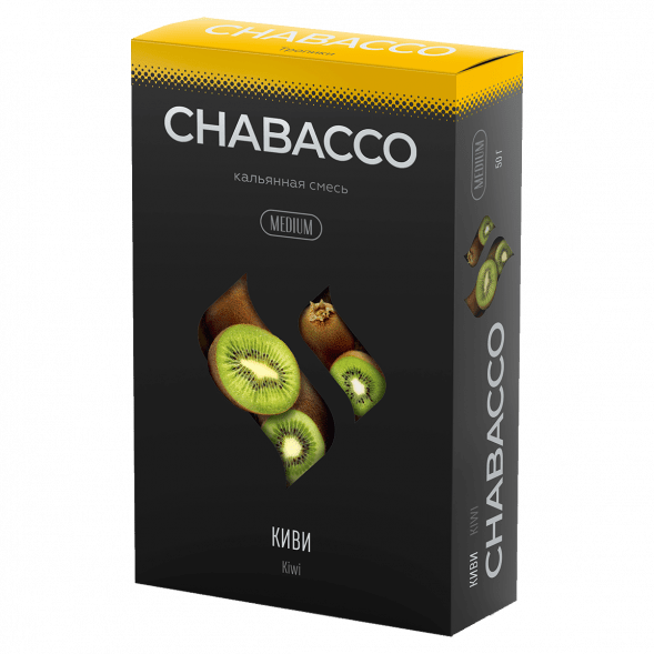 Смесь Chabacco MEDIUM - Kiwi (Киви, 50 грамм) купить в Челябинске